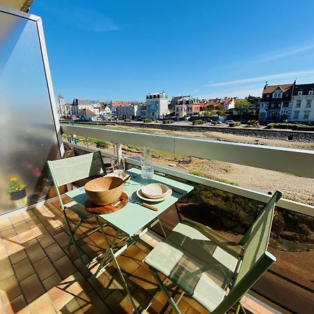 Studio 17m2 vue mer balcon Sud + garage privé Wimereux Extérieur photo